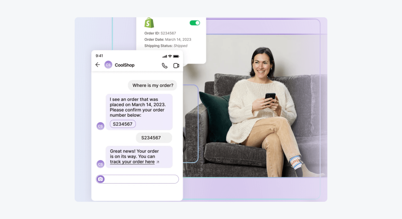 ada ecommerce chatbot example 