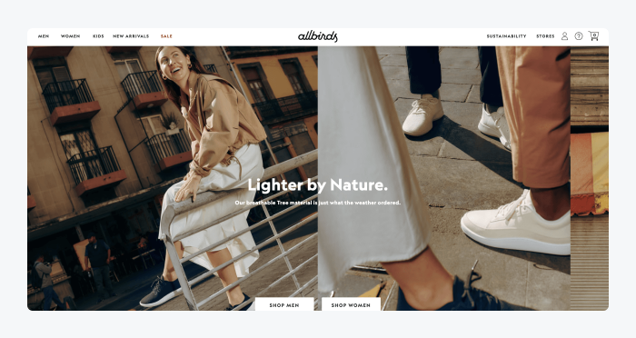allbirds website image allbirds website image