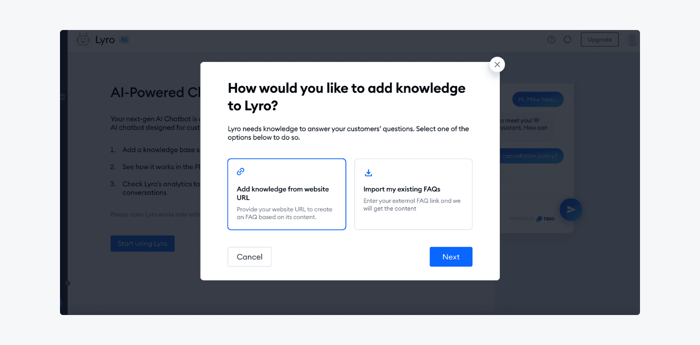 Designing conversation flow step 2