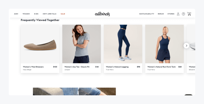 allbirds products on website image allbirds products on website image