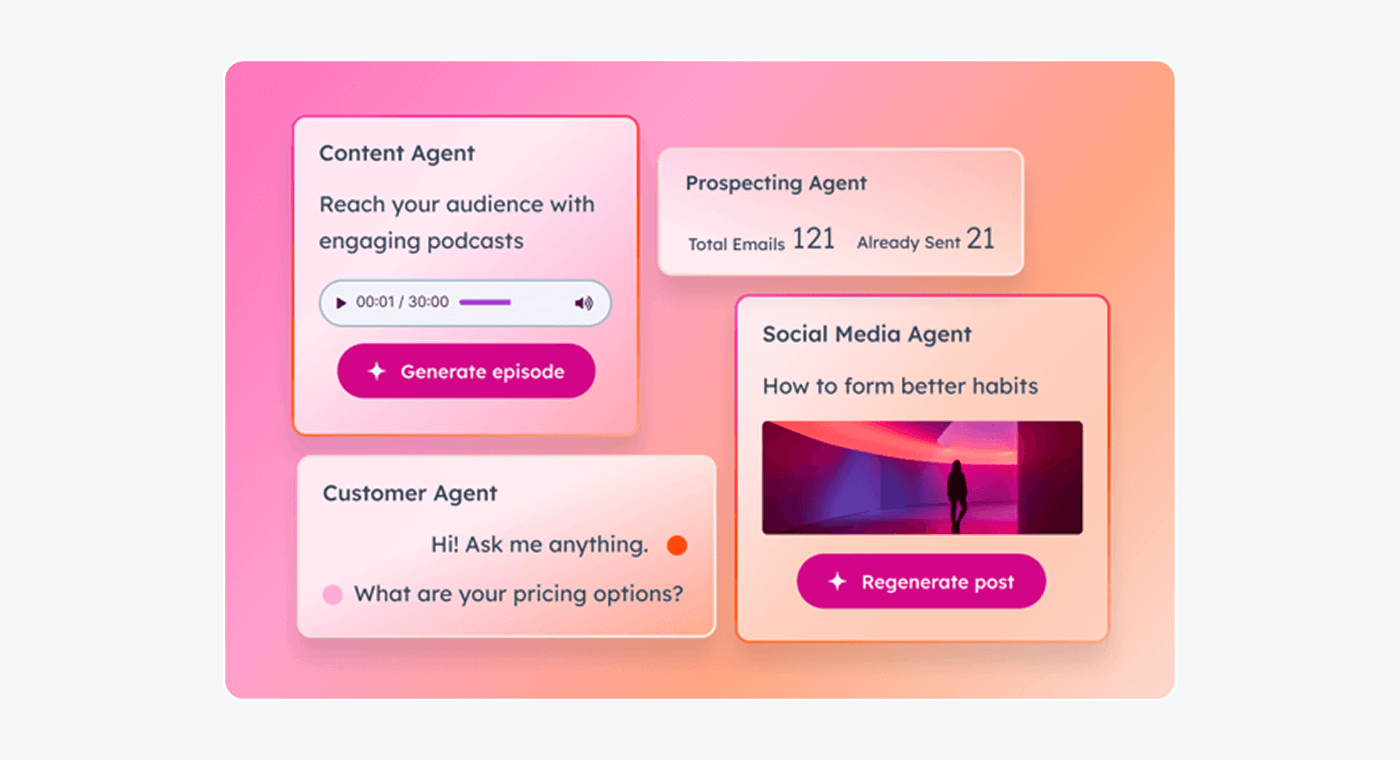 HubSpot AI agent for customer service
