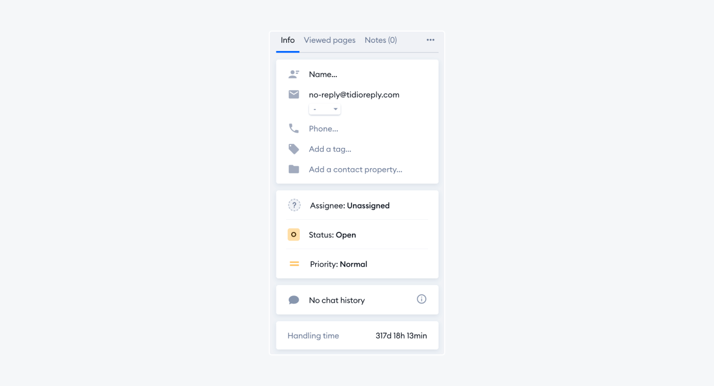 third step how to create a help desk ticketing system with tidio 