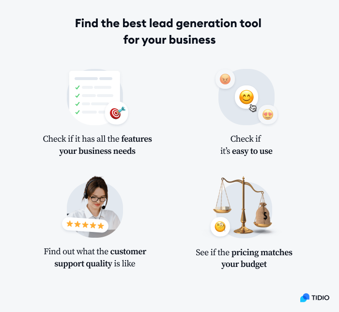 finding the best lead generation tool tips image finding the best lead generation tool tips image