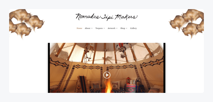 Example of a store built with WooCommerce Example of a store built with WooCommerce