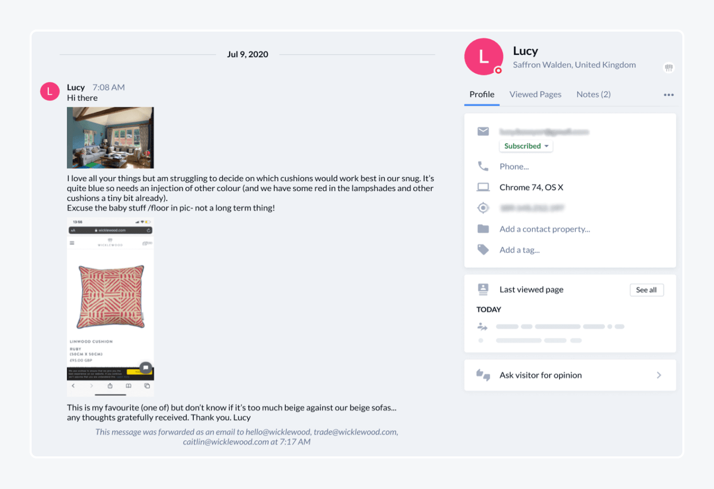 conversation via chatbot self service example conversation via chatbot self service example