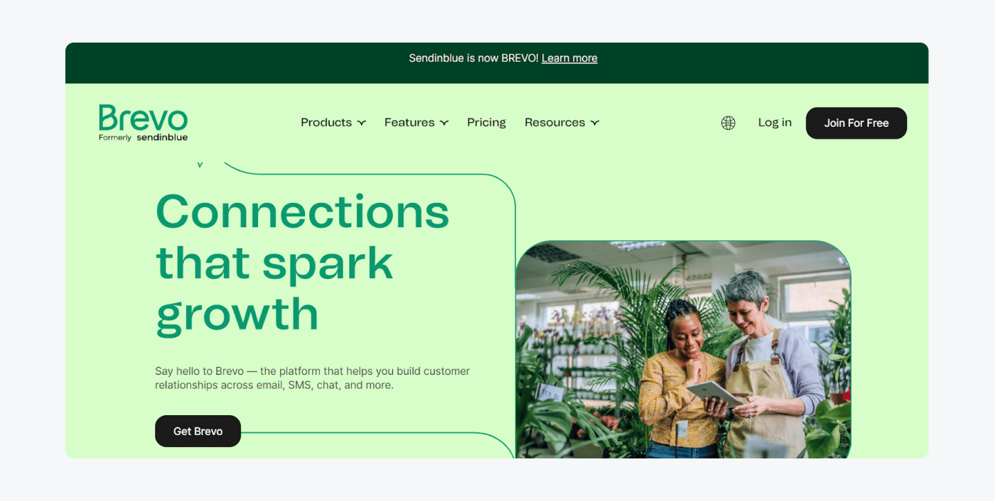 brevo image brevo email marketing software