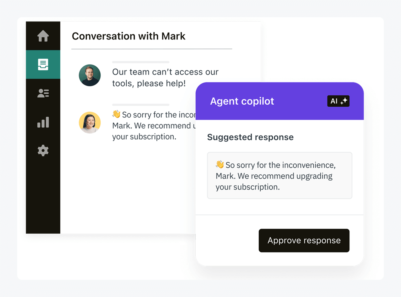 Zendesk AI agent for ecommerce