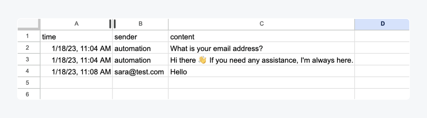 example of transcription as a csv doc example of transcription as a csv doc