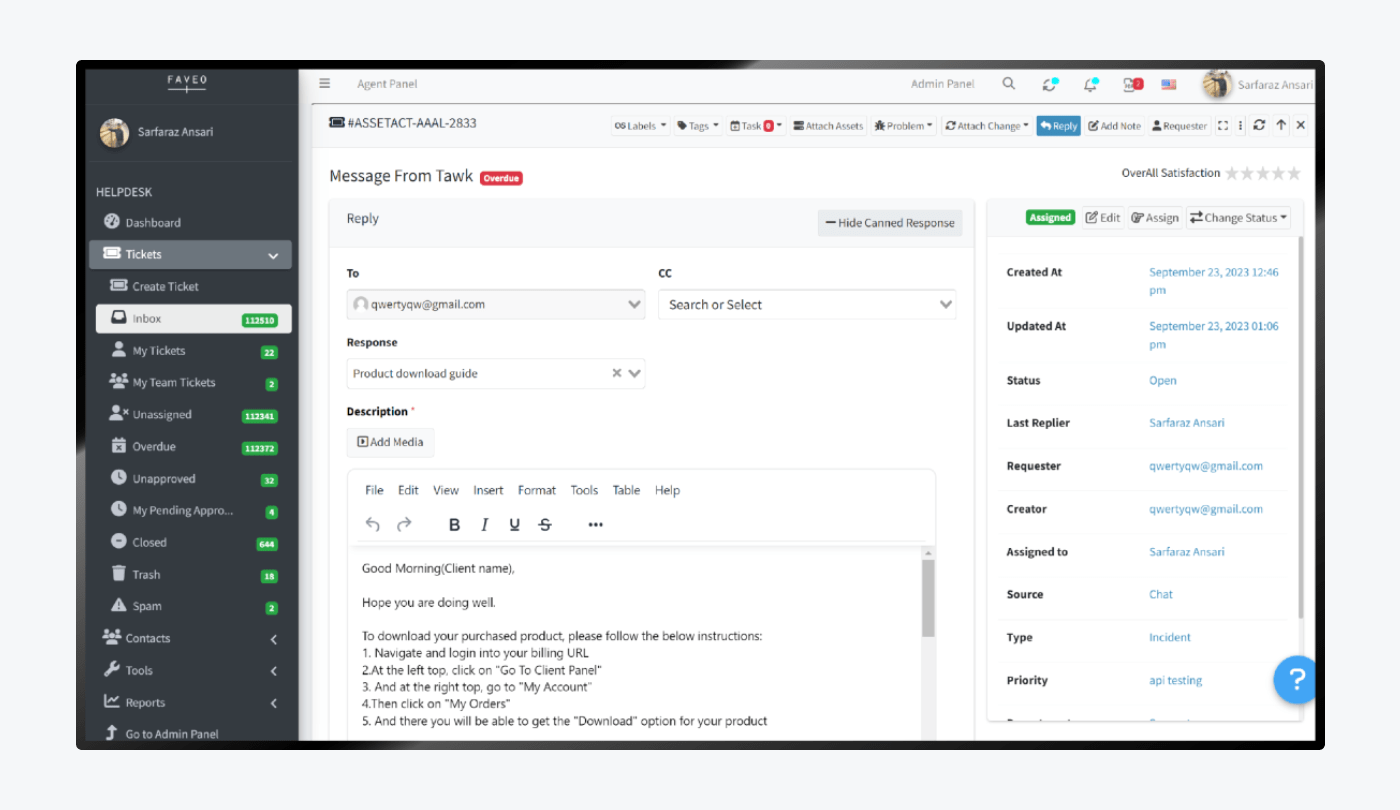 Faveo helpdesk system Faveo helpdesk system