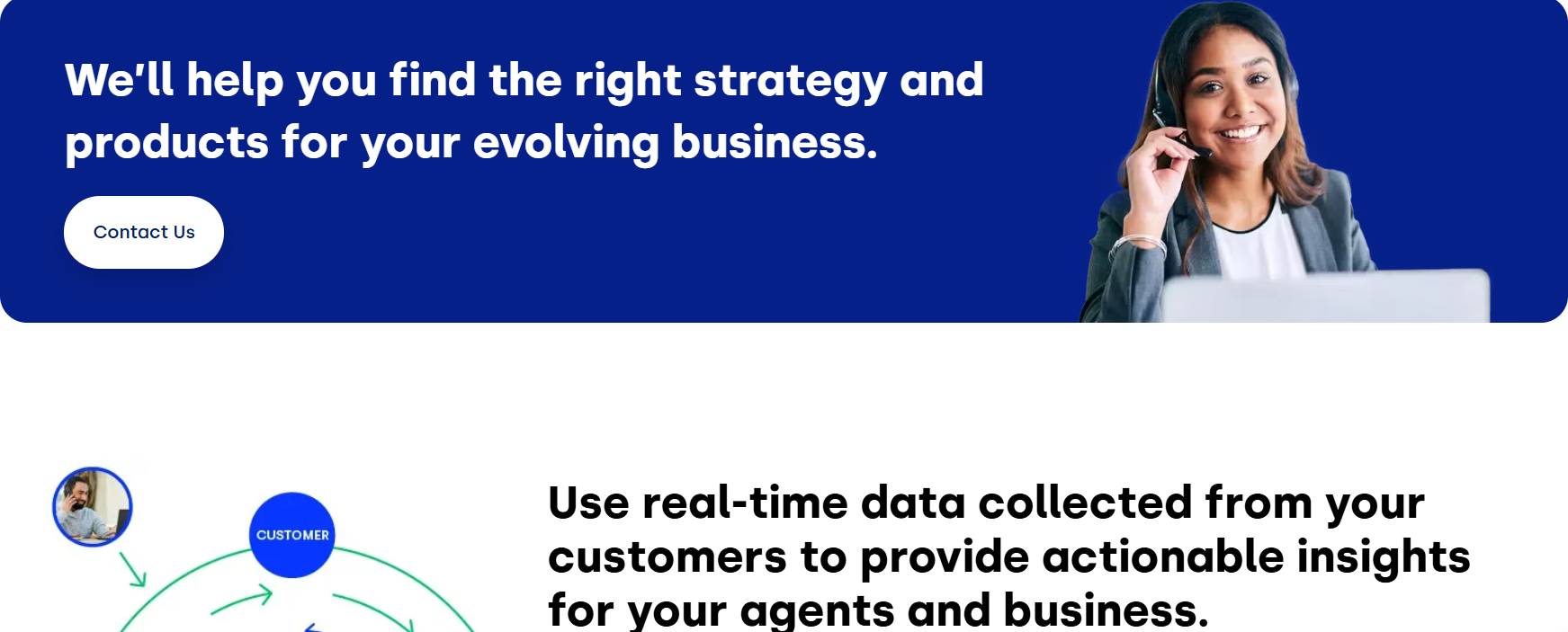 Five9’s landing page.