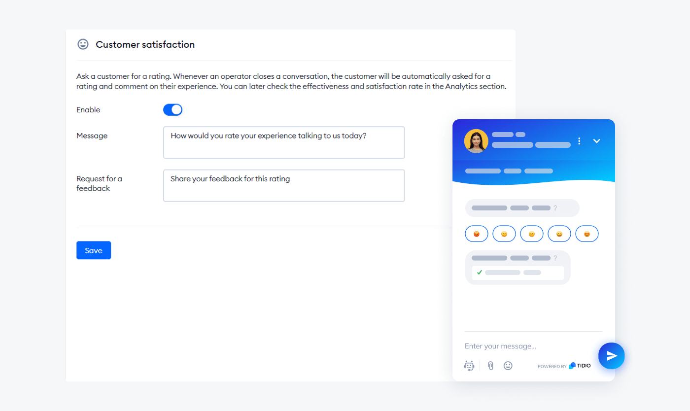 asking for customers for feedback example