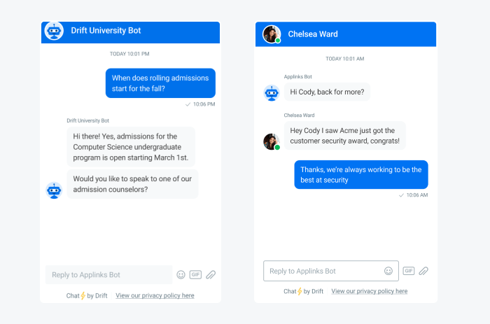 drift chatbot api image drift chatbot api image