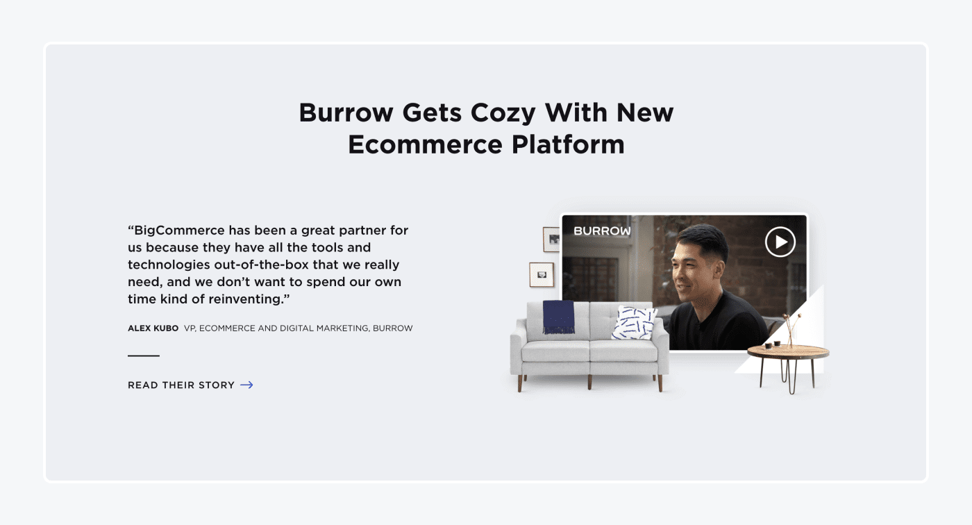 bigcommerce integration langing page bigcommerce integration langing page