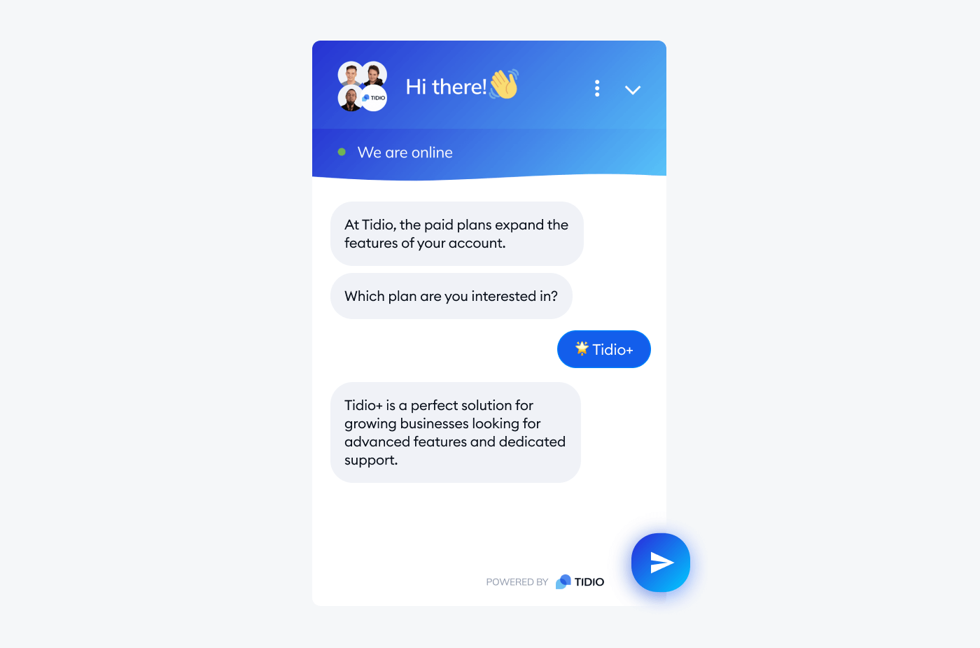 bot provides the appropriate answer example bot provides the appropriate answer example