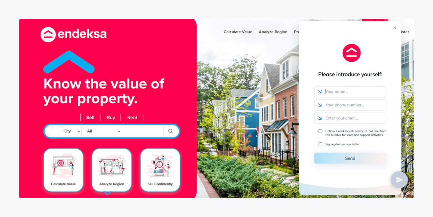 Endeksa grows lead generation and sales using Tidio's AI chatbots