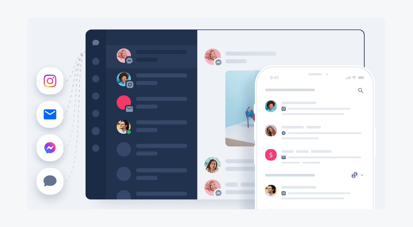 Multichannel inbox example Multichannel inbox example