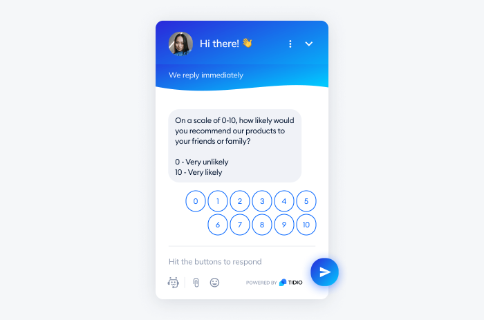 feedback collection via live chat example feedback collection via live chat example