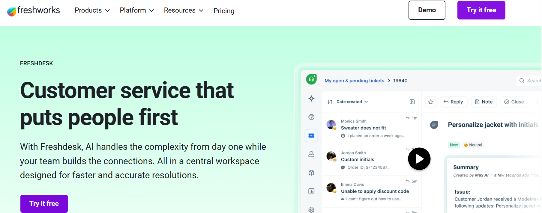 Freshdesk