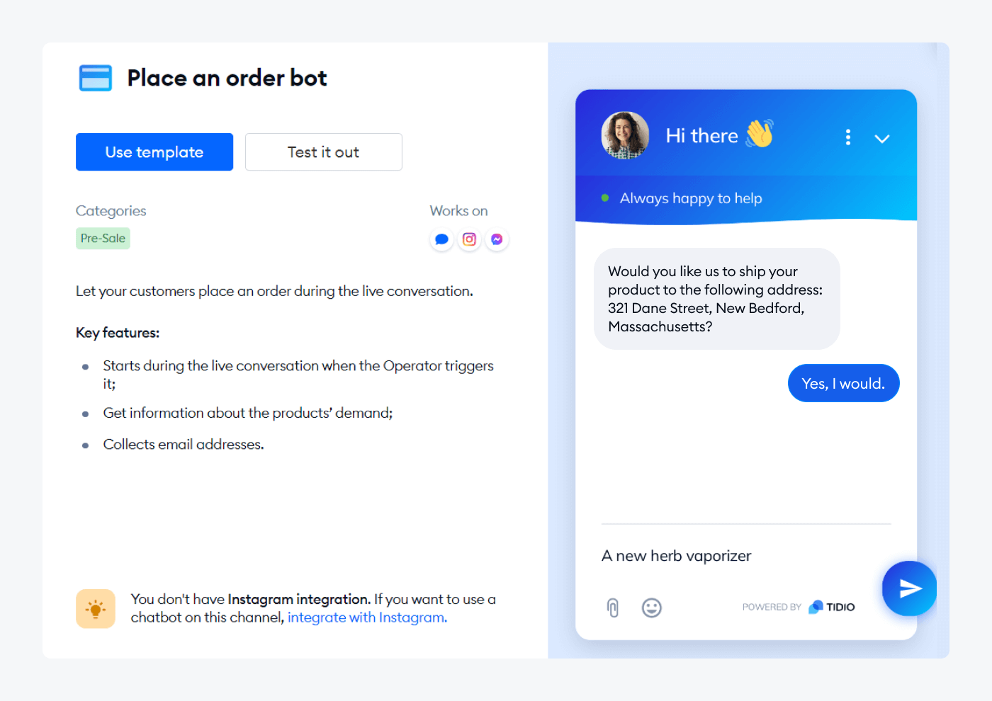Machine learning bots example Machine learning bots example