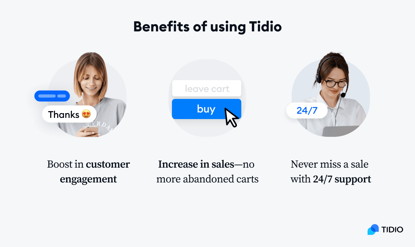 benefits of using tidio