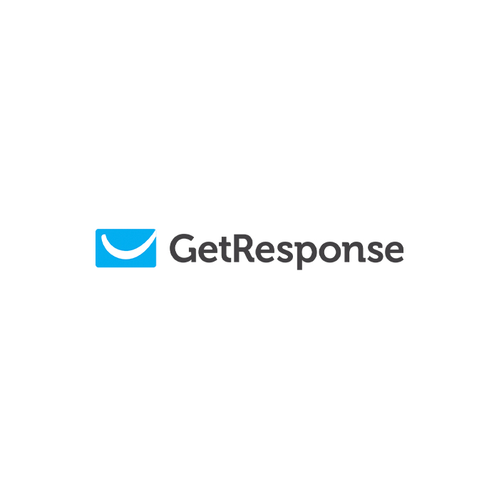 The logo of GetResponse
