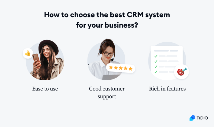 choosing the best crm for business image