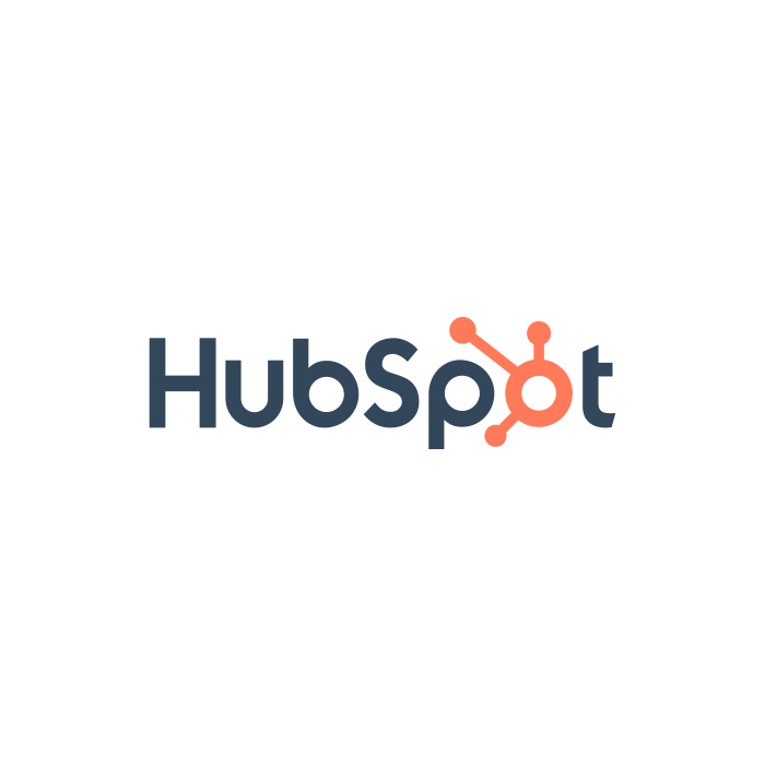 The logo of HubSpot