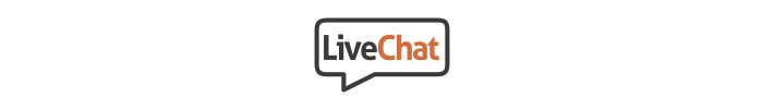 The official logo of LiveChat app.
