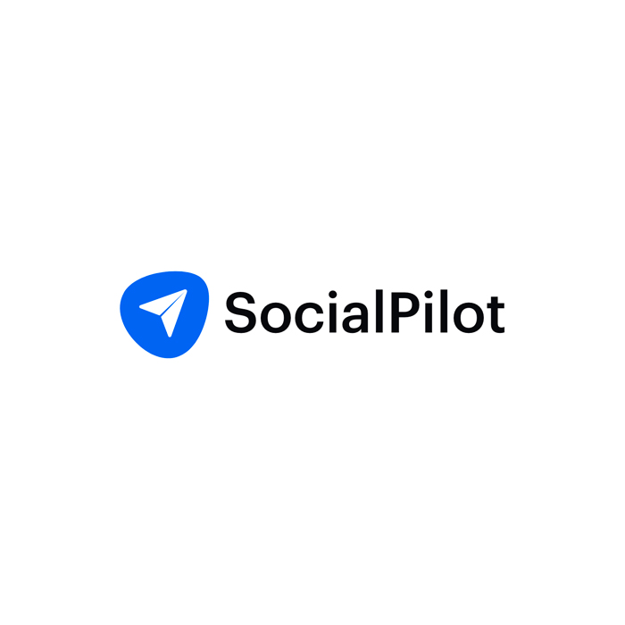 The logo of Social Pilot