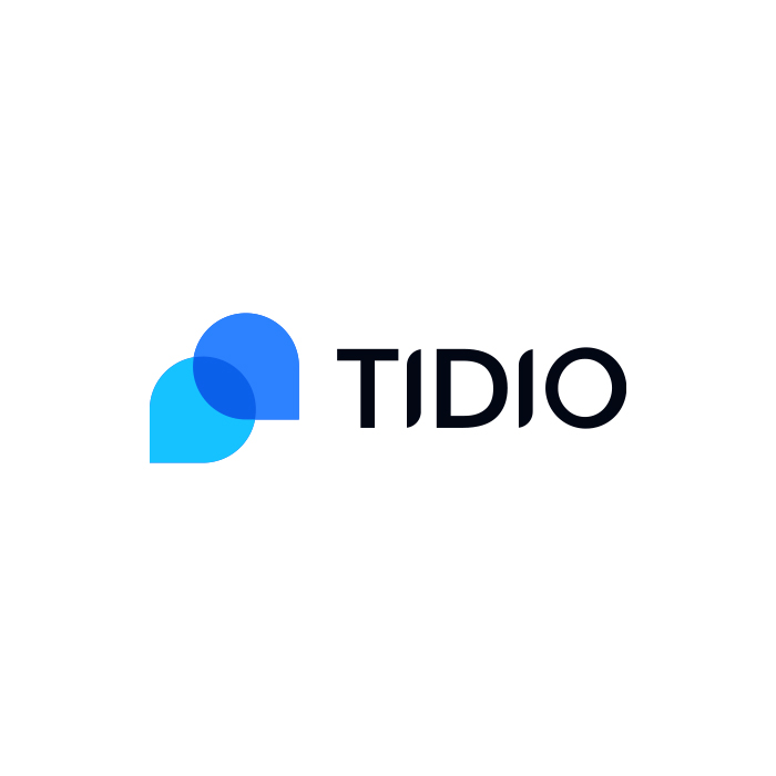 The logo of Tidio