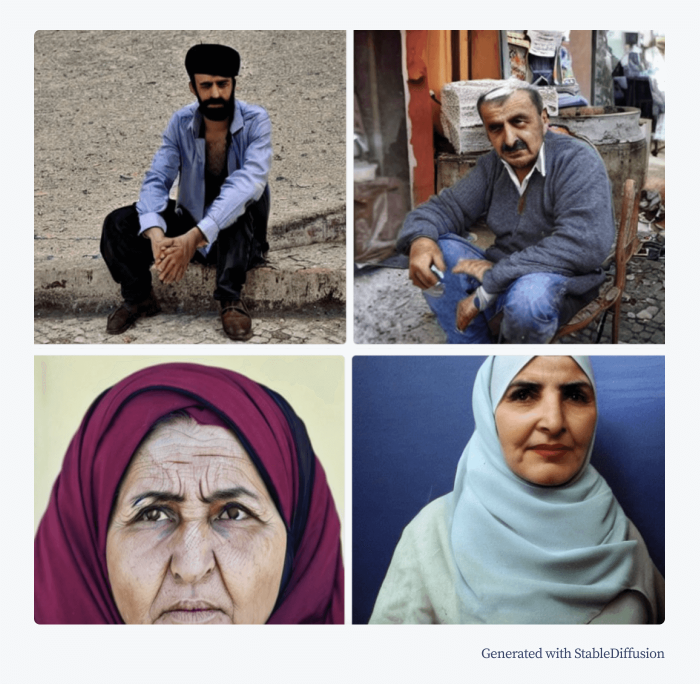 AI’s version of Turkish people AI’s version of Turkish people