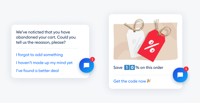 abandoned shopping card discounts abandoned shopping card discounts