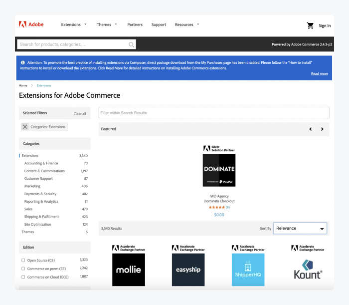 extension for adobe commerce picture shows extension for adobe commerce