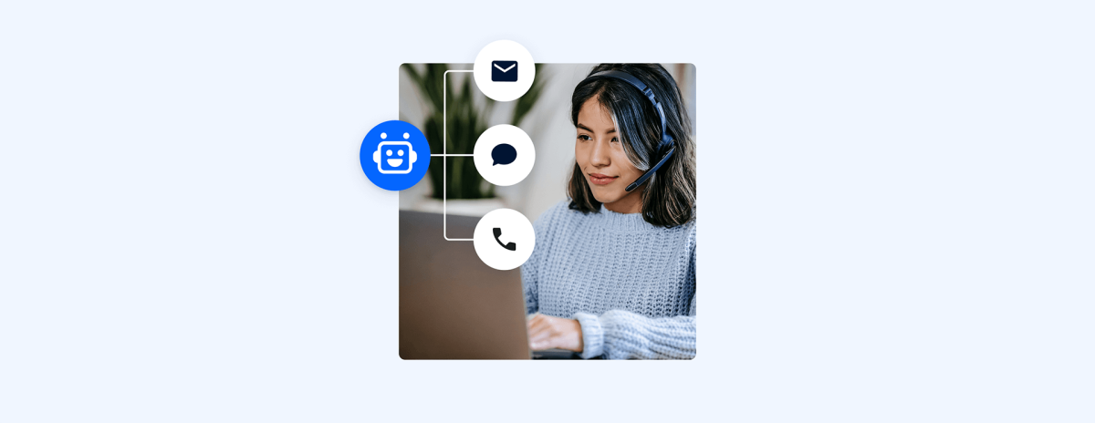 AI in customer communication cover image