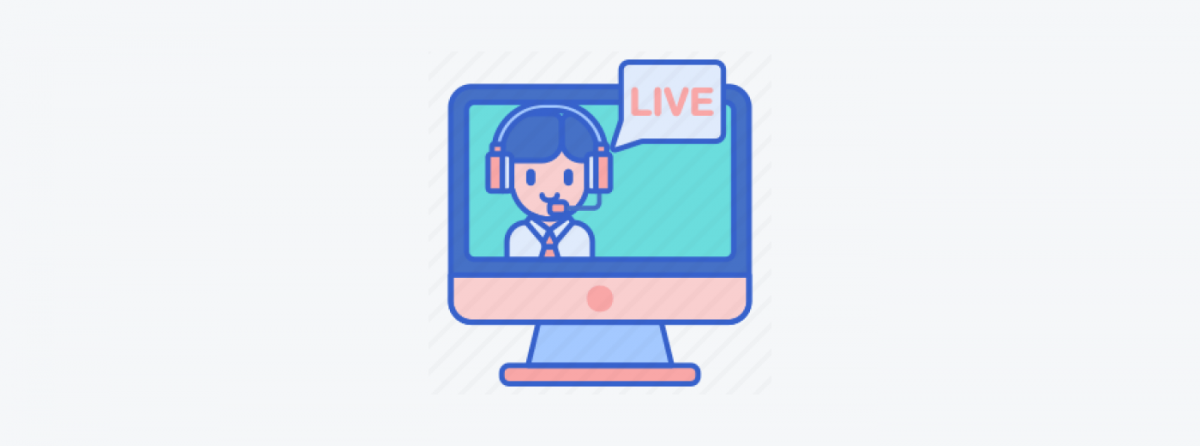 Bad example of an live chat icon