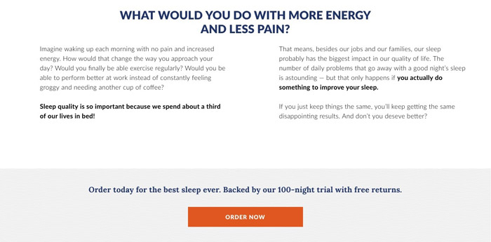 Ecommerce email example