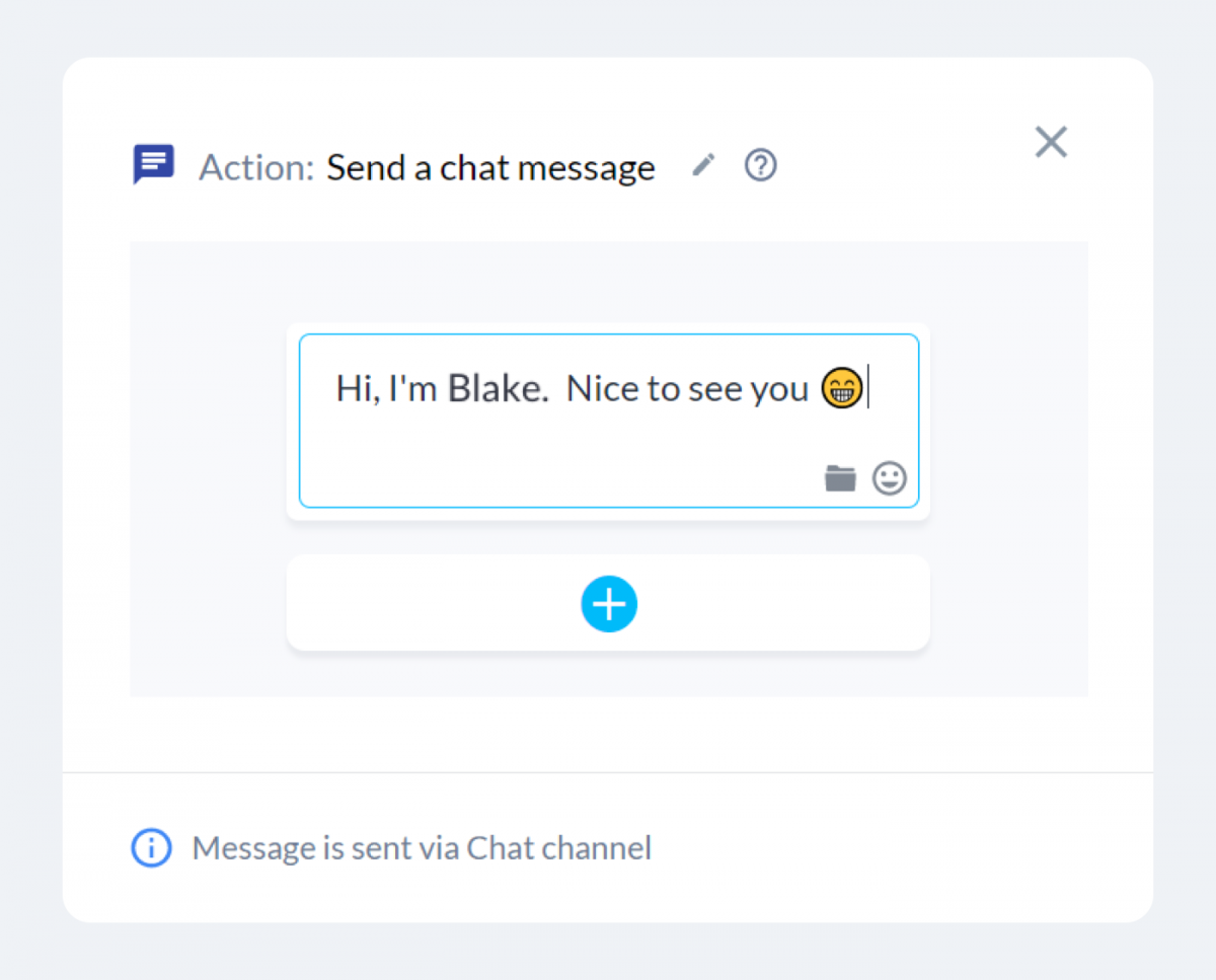 Blake the Black Friday chatbot configuration