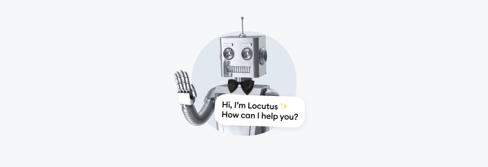 A robot that says "Hi, I'm Locutus. How can I help you?"