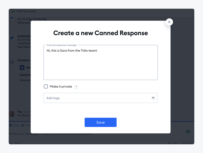 120+ Best Canned Response Examples & How to Create Them