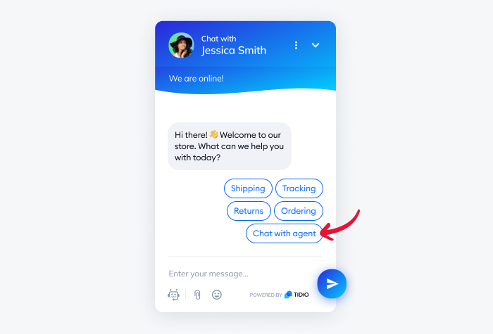 chat with agent sample chat with agent sample