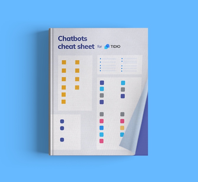 Chatbots Cheat Sheet for Tidio