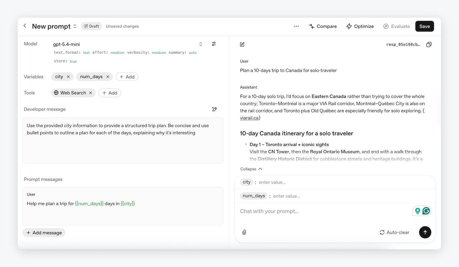 ChatGPT API