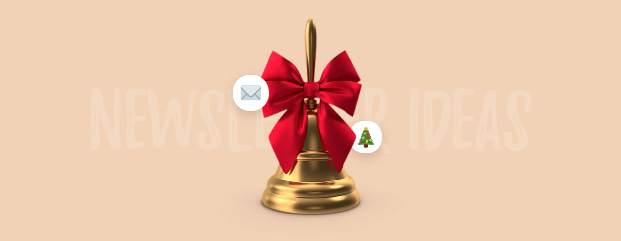 Christmas newsletter cover image