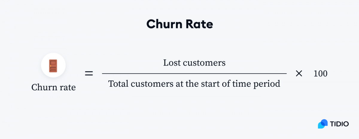 Churn rate formula