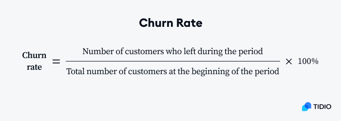 churn rate formula