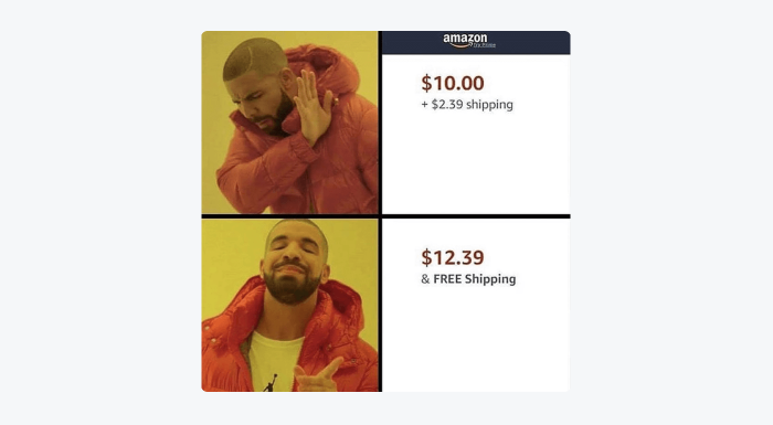 drake mem as a unexpected costs visualization 