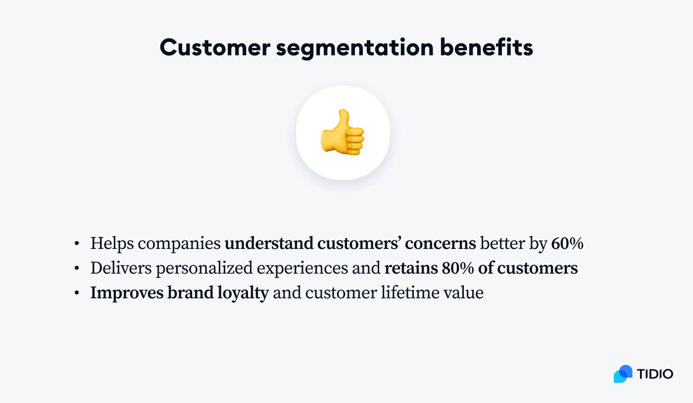 customer segmentation benefits image