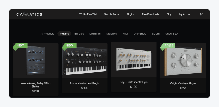 Cymatics FM's homepage
