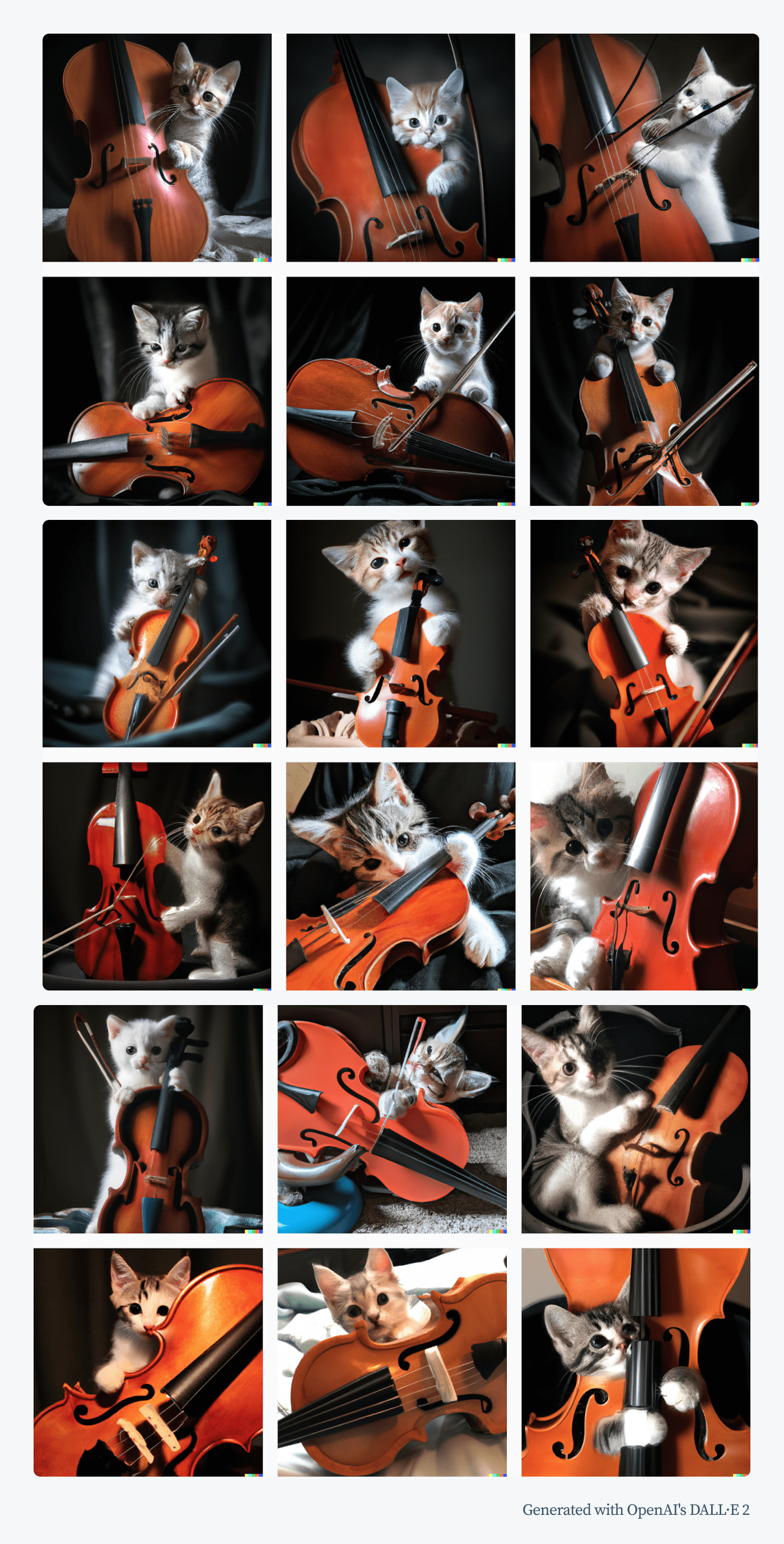 cat playing the cello the OpenAi's Dalle-E 2 cat playing the cello the OpenAi's Dalle-E 2