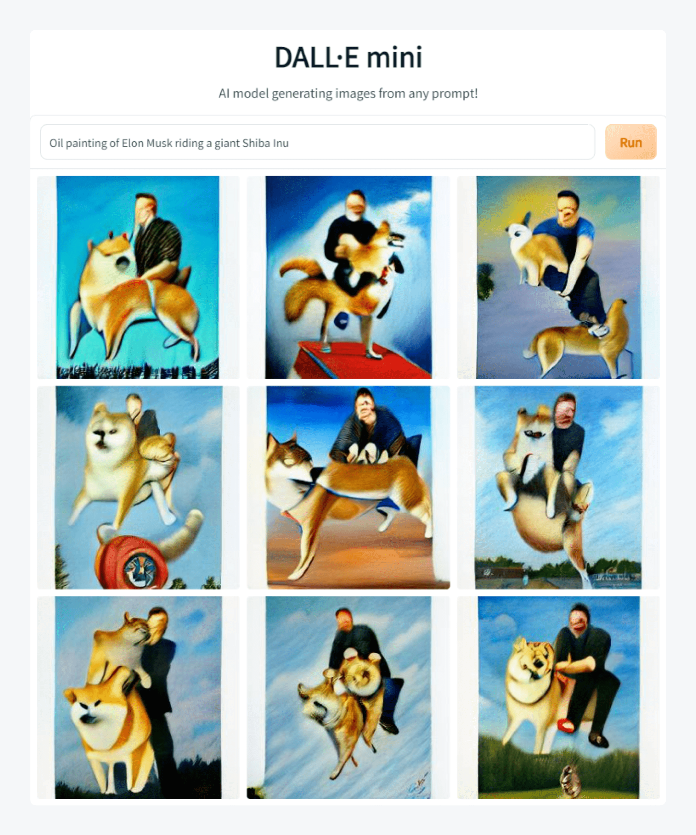 Elon riding a Shiba Inu dog - Craiyon image Elon riding a Shiba Inu dog - Craiyon image